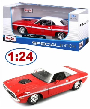 Метален автомобил, Dodge Challenger RT Coupe 1970, 1:24, Maisto