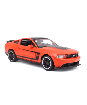 Метален автомобил, FORD MUSTANG BOSS 302, 1:24, Maisto, Оранжев