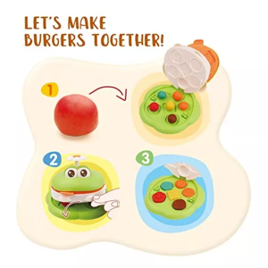 Комплект пластилин, С машинка за формички