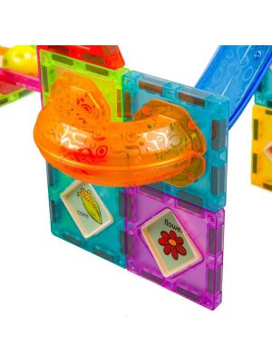 Магнитен конструктор, С топче, 42 части