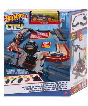 Комплект писта Hot Wheels, С количка