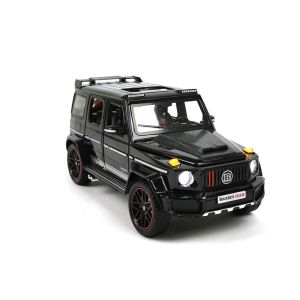 Метален джип Mercedes G-class Brabus, 1:24, Черен, Без опаковка