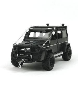 Метален джип Mercedes G-class, Brabus Adventure, 1:24, Черен, Без опаковка