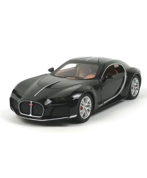 Метална кола Bugatti Atlantic, 1:24, Черна, Без опаковка