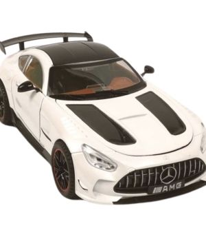 Метална кола Mercedes-Benz AMG GT, BLACK SERIES, Бяла, 1:18, Без опаковка