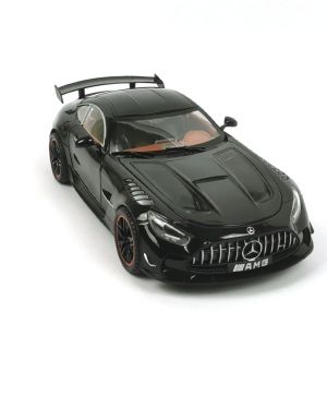 Метална кола Mercedes-Benz AMG GT, BLACK SERIES, Черен, 1:18, Без опаковка