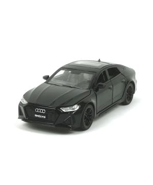 Метална кола Audi RS7, Черна, 1:32, Без опаковка