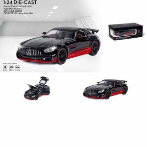 Метална кола Mercedes-Benz GT63 AMG, 1:24, Черна