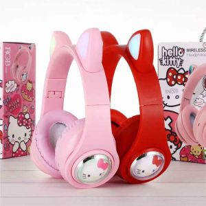 Детски слушалки, Безжични, Hello kitty, Розови
