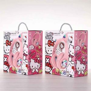 Детски слушалки, Безжични, Hello kitty, Розови