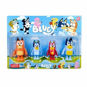 Комплект фигурки Bluey, С Бинго и приятели