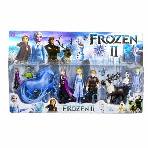 Комплект фигури Frozen II, Елза, Анна, Олаф и приятели