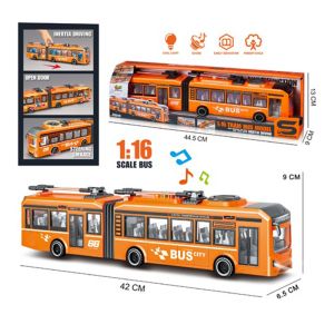 Детски тролейбус 1:16, Със звук, светлина и отварящи се врати