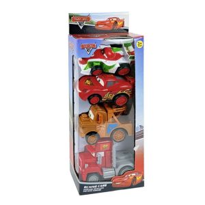 Комплект колички Маккуин, Cars 3, 4 броя герои