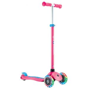 Светеща тротинетка  PRIMO PLUS LIGHTS, розова