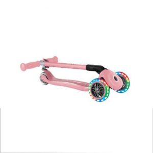 Тротинетка PRIMO FOLDABLE LIGHTS PASTEL PINK