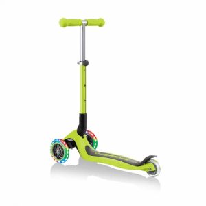Тротинетка Globber Junior, св. колела, зелена