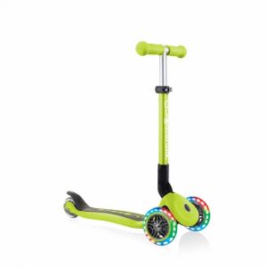 Тротинетка Globber Junior, св. колела, зелена