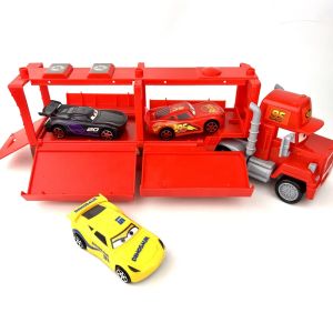 Комплект камион Маккуин, С 3 колички, Disney Cars 3 