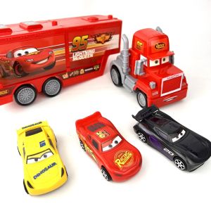 Комплект камион Маккуин, С 3 колички, Disney Cars 3 