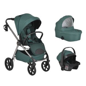 Комбинирана количка 3 в 1 Unique Pine-Green