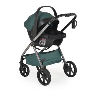Комбинирана количка 3 в 1 Unique Pine-Green