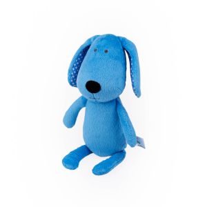 Мека играчка За Гушкане Dog 28cm син 81993