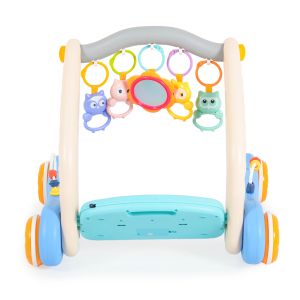 Играчка за прохождане 2в1 Piano blue HE0637