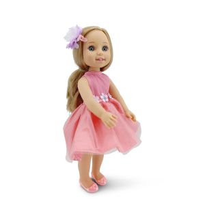 Кукла 38 cm Fairy Doll корал LS1502-7