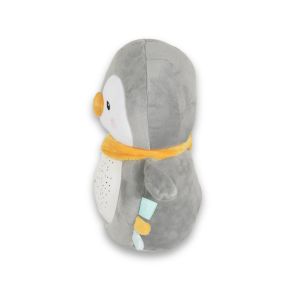 Нощна лампа и прожектор с бял шум Snuggly Penguin