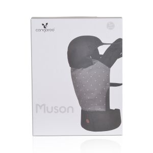 Ергономично кенгуру Muson черен