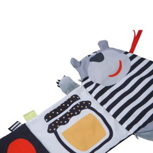 Мека контрастираща книжка teddy bear 81043