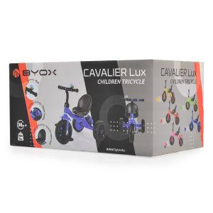 Детска триколка Cavalier Lux син