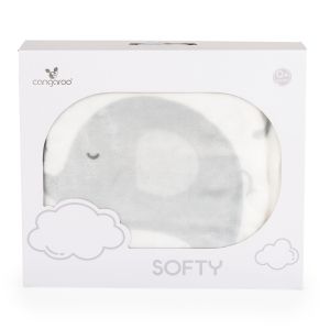 Одеяло 110/140 Softy Wish upon a star бял