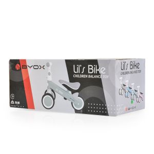 Мини баланс велосипед Lil`s Bike сив