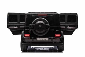 Акумулаторен джип Mercedes G63 4x4 мет.черен