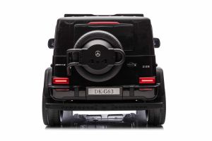 Акумулаторен джип Mercedes G63 4x4 мет.черен
