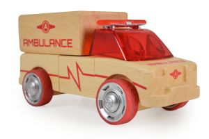 Дървени коли Mini 3-Pack rescue vehicles 53106