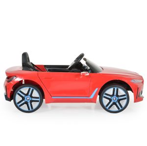 Акумулаторна кола BMW i4 червен