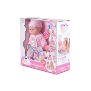 Кукла 36см пишкаща с аксесоари 8631
