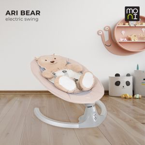 Електрическа люлка Ari bear сив