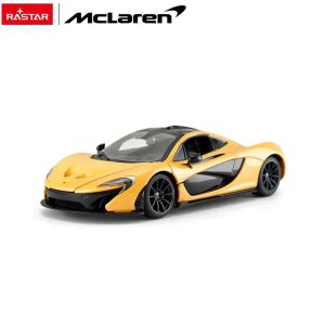 Метална кола Mclaren P1, С отварящи се врати, 1:24, Жълта