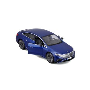 Метална кола MERCEDES-BENZ EQS, С отварящи се врати, 1:24