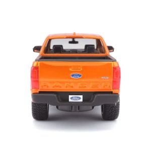 Метален джип Ford Ranger, С отварящи се врати, 1:24, Оранжево