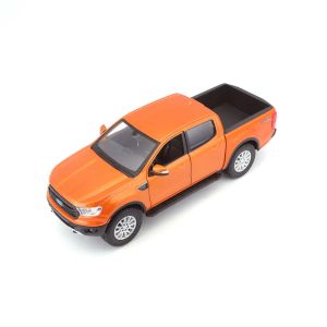 Метален джип Ford Ranger, С отварящи се врати, 1:24, Оранжево