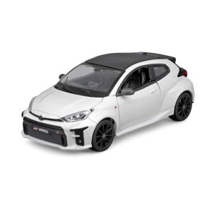 Метална кола Toyota GR Yaris, С отварящи се врати, 1:24, Бяла