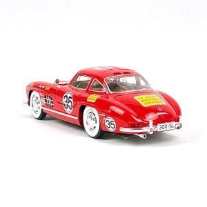 Метална кола Mercedes SL, Червен, 1:24, Без опаковка