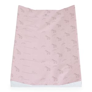Мека подложка за повиване 44х67 Pink Giraffe