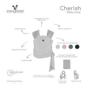 Слинг Cherish сив