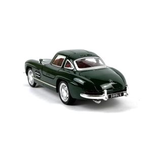 Метална кола Mercedes SL, Светлини, Звук, Зелен, 1:32, Без опаковка